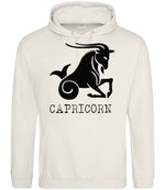 Capricorn hoodie in vanilla milkshake