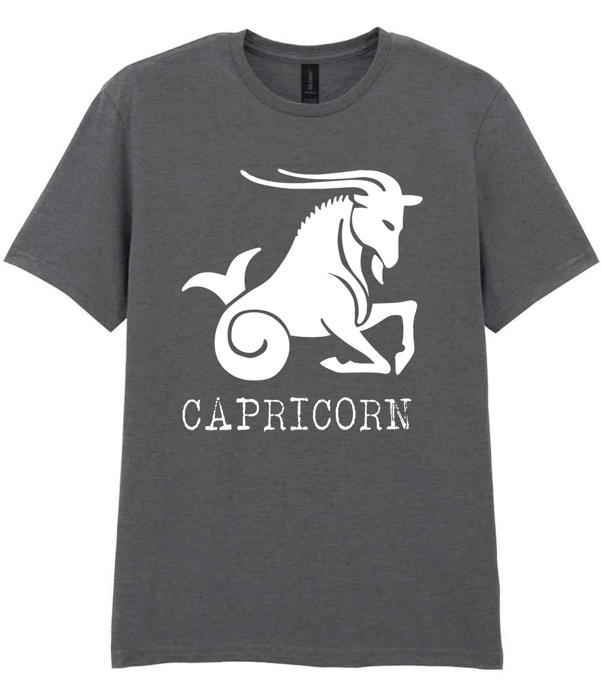 Capricorn t-shirt in charcoal