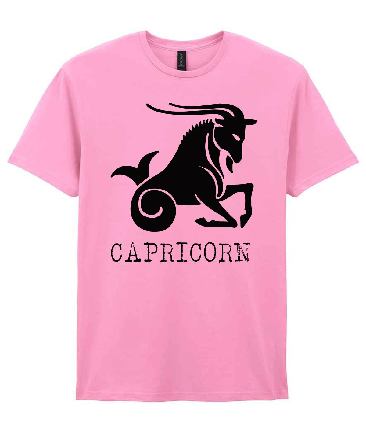Capricorn t-shirt in fan candy pink
