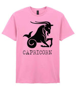Capricorn t-shirt in fan candy pink