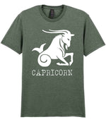 Capricorn t-shirt in heather military green