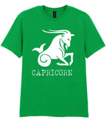 Capricorn t-shirt in irish green