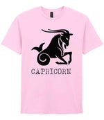 Capricorn t-shirt in light pink