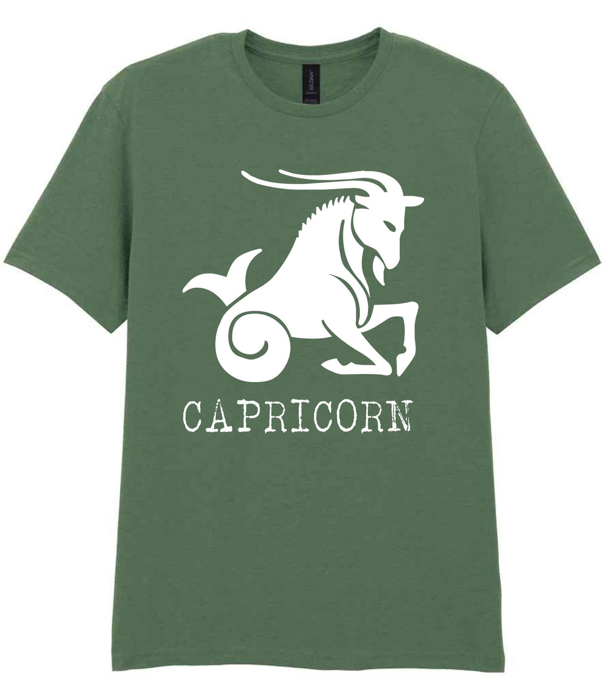 Capricorn t-shirt in military green