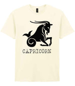 Capricorn t-shirt in off white
