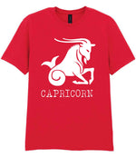 Capricorn t-shirt in red