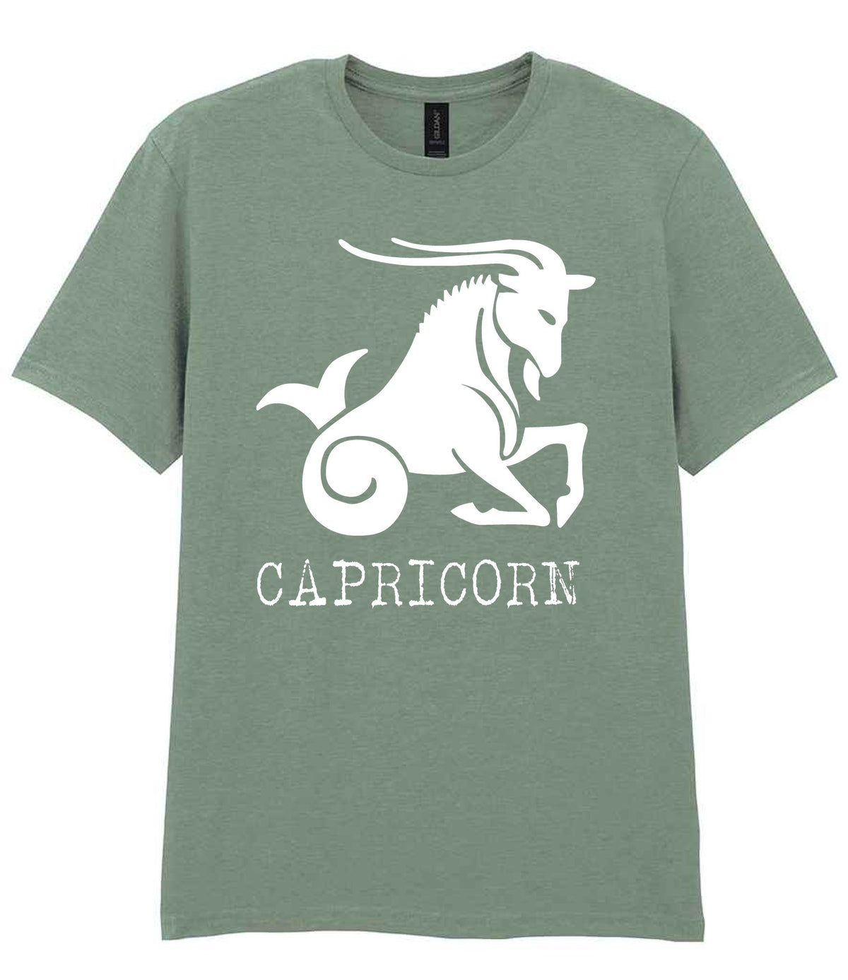 Capricorn t-shirt in sage