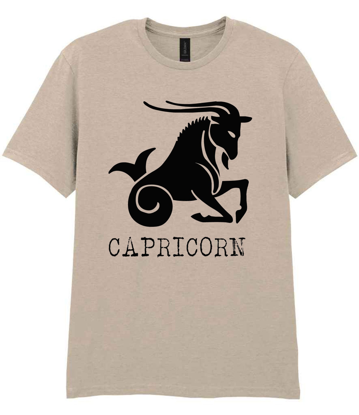 Capricorn t-shirt in sand
