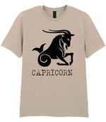 Capricorn t-shirt in sand