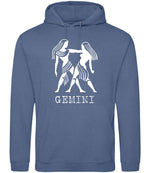 Gemini hoodie in atlantic blue