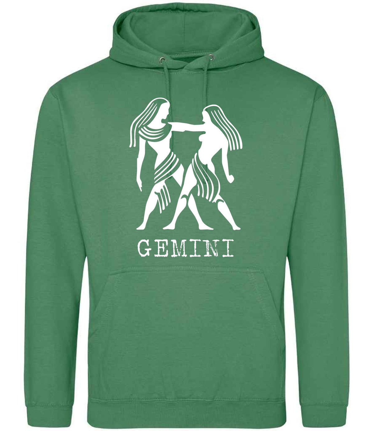 Gemini hoodie in cactus green