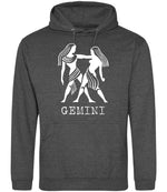 Gemini hoodie in charcoal
