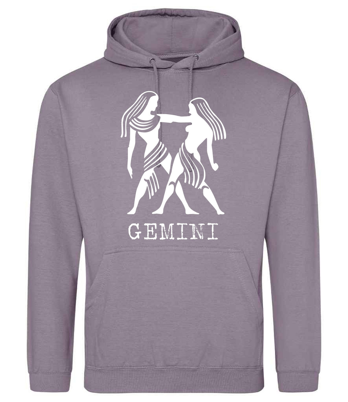 Gemini hoodie in dusty lilac