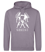 Gemini hoodie in dusty lilac