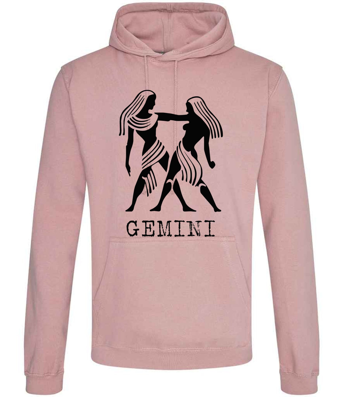 Gemini hoodie in dusty pink