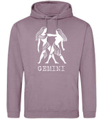 Gemini hoodie in dusty purple