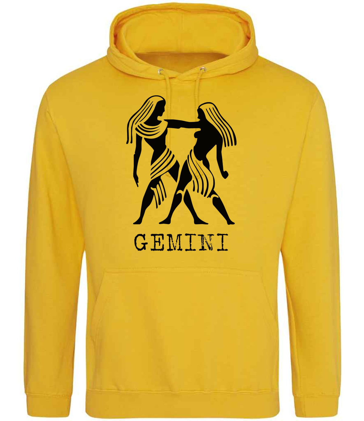 Gemini hoodie in gold