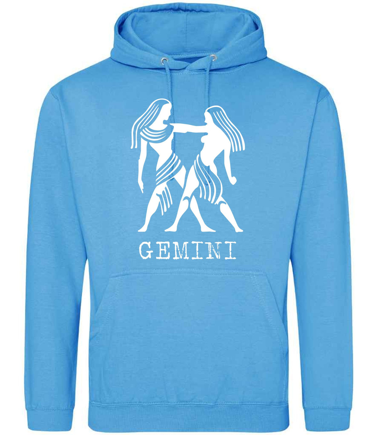 Gemini hoodie in hawaiian blue