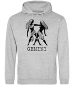 Gemini hoodie in heather grey