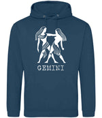 Gemini hoodie in ink blue