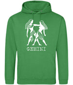 Gemini hoodie in kelly green
