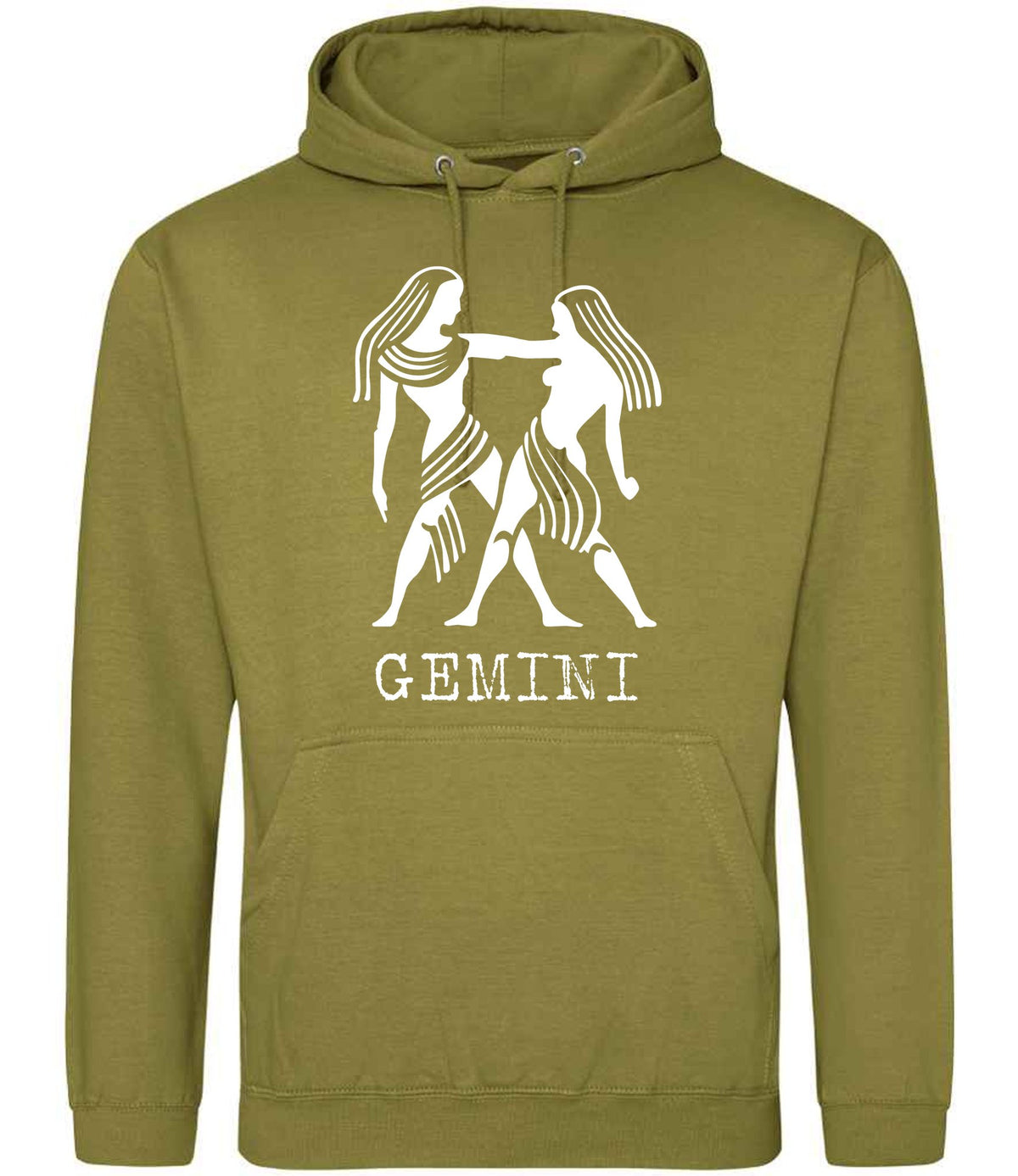 Gemini hoodie in khaki