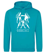 Gemini hoodie in lagoon blue