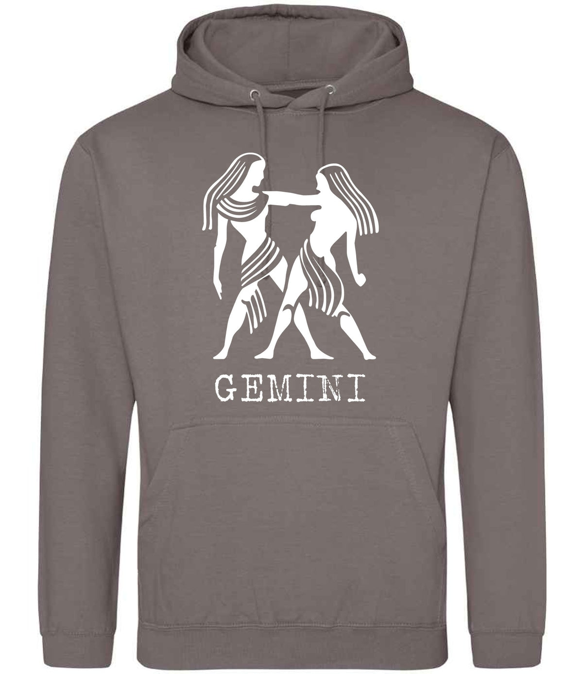 Gemini hoodie in mocha