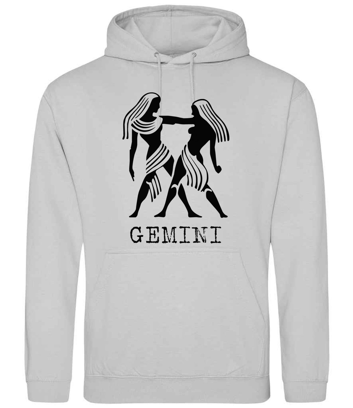 Gemini hoodie in moondust grey