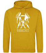 Gemini – Unisex Hoodie in Mustard