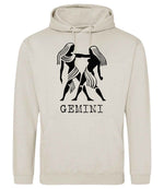 Gemini hoodie in natural stone