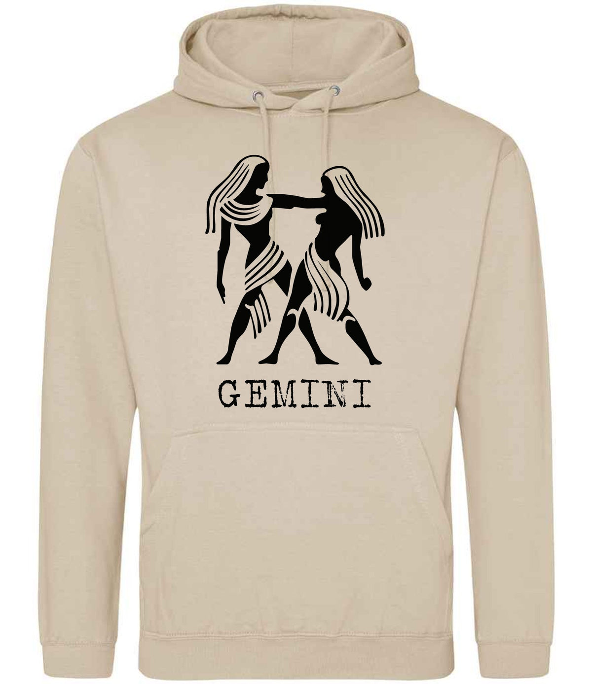 Gemini hoodie in nude