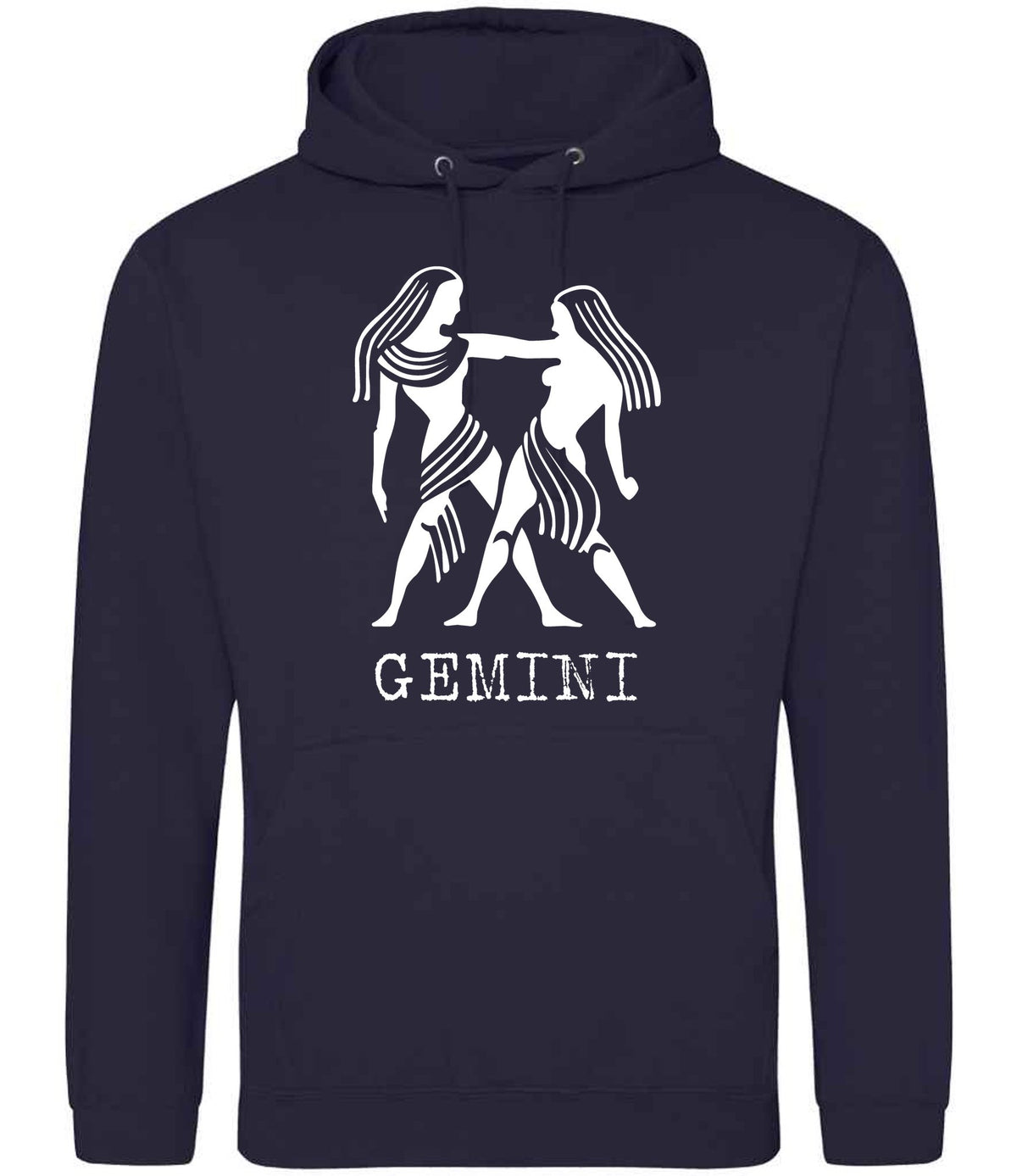 Gemini hoodie in oxford navy