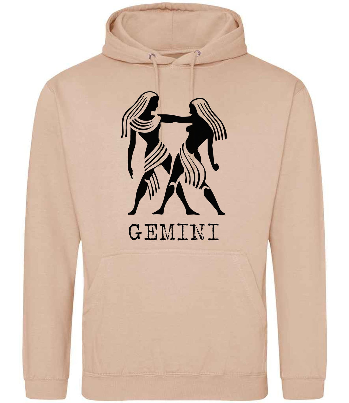Gemini – Unisex Hoodie in Peach Perfect