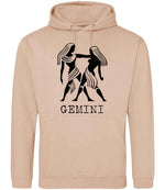 Gemini – Unisex Hoodie in Peach Perfect