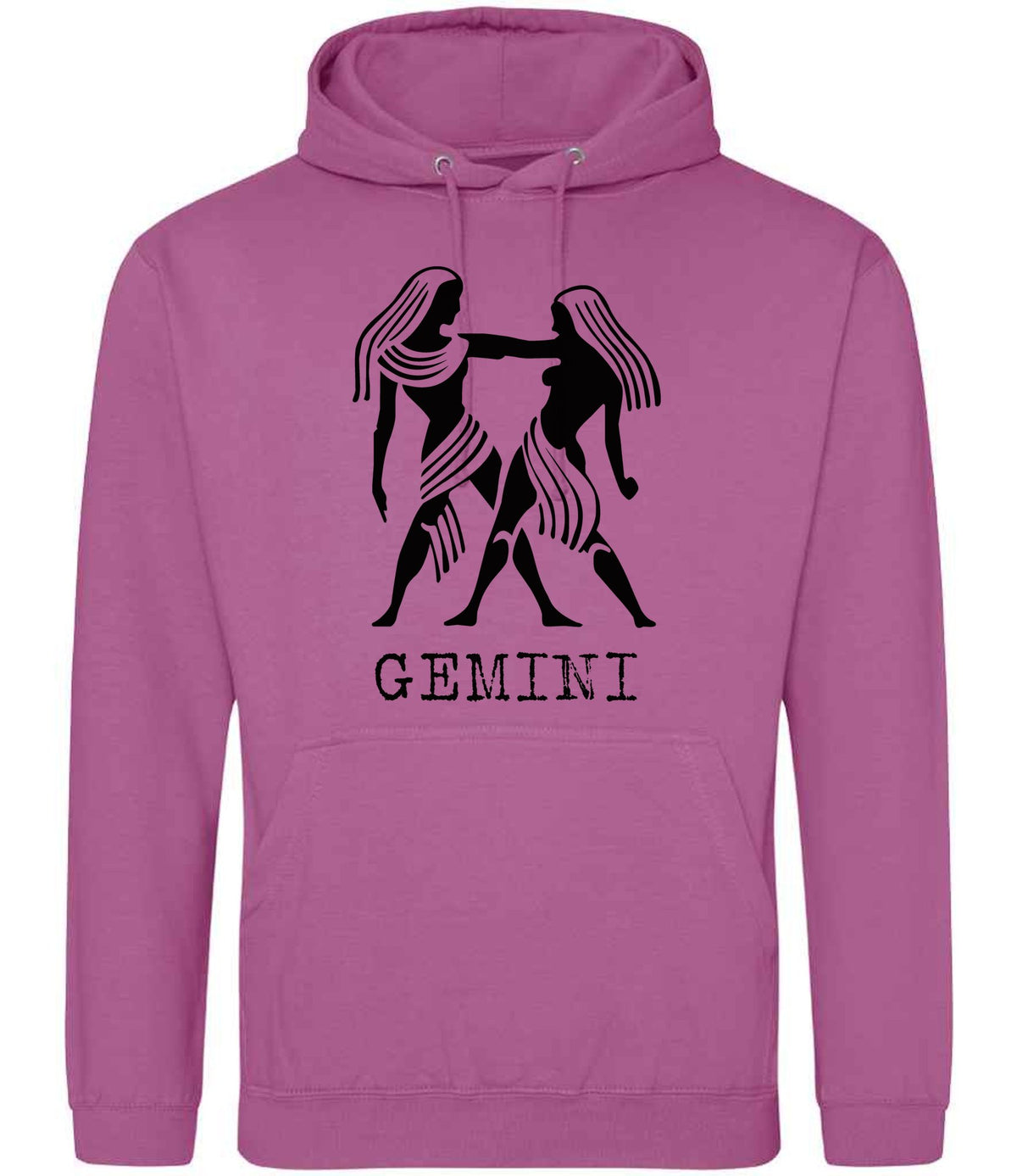 Gemini hoodie in pinky purple