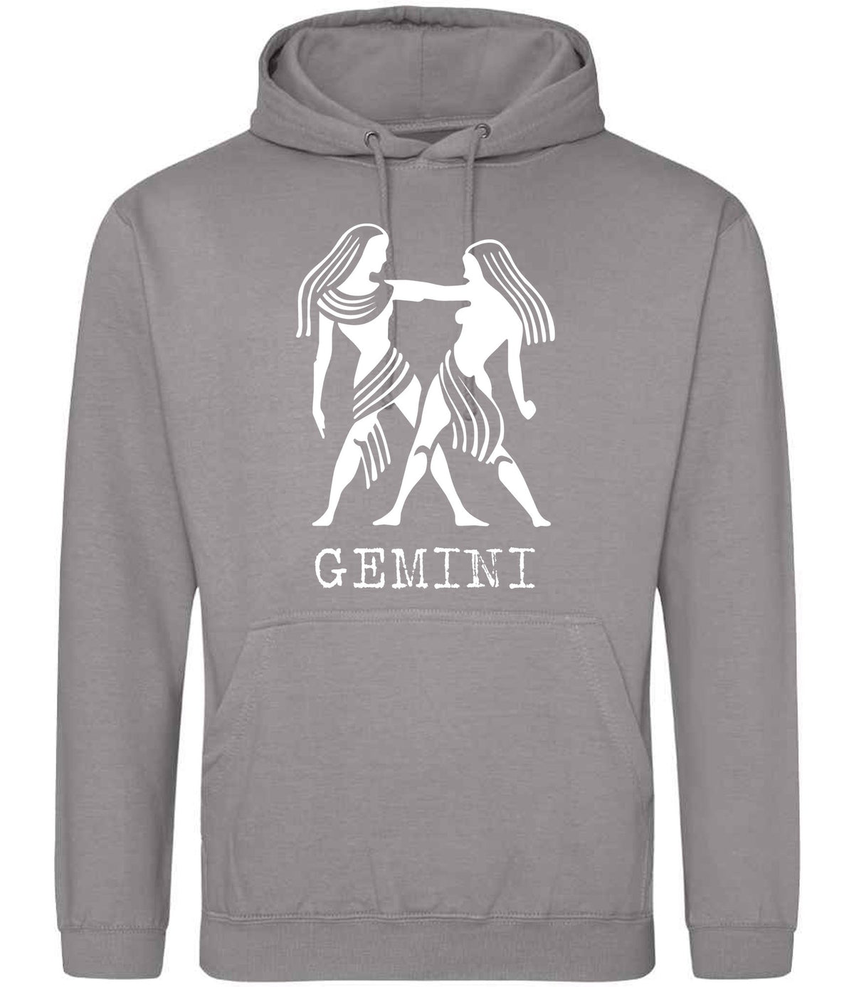 Gemini hoodie in platinum grey