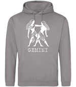Gemini hoodie in platinum grey