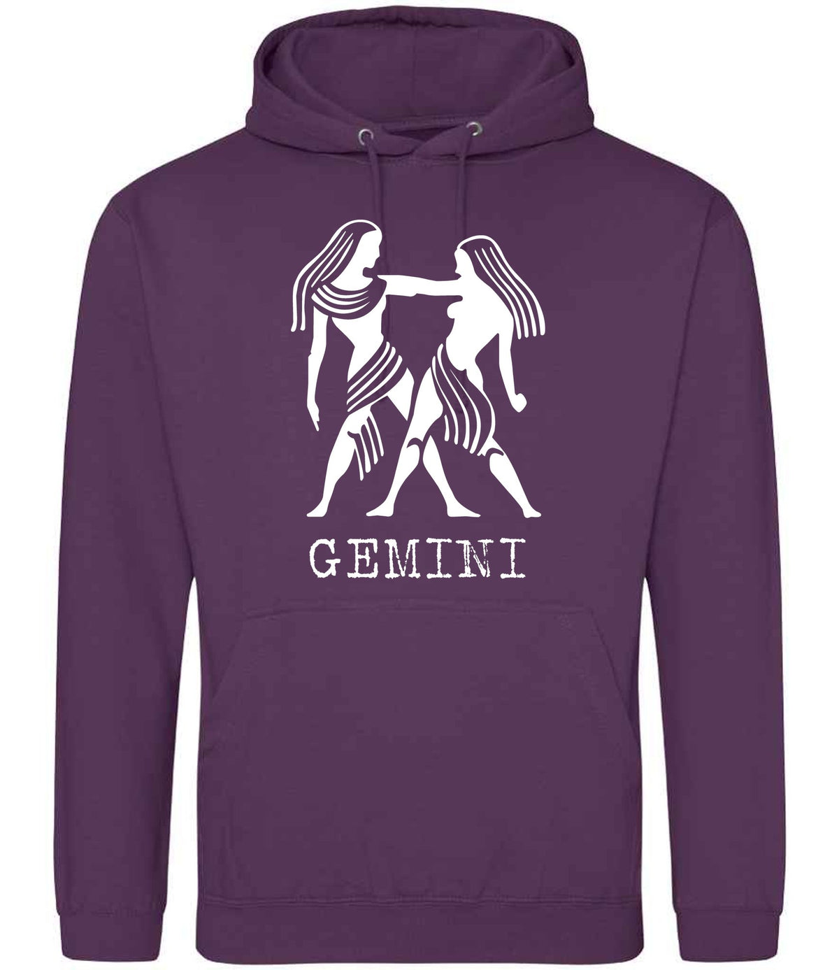 Gemini hoodie in plum