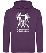 Gemini hoodie in plum