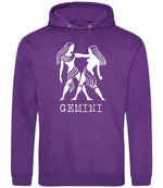 Gemini hoodie in purple