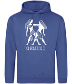 Gemini hoodie in royal blue