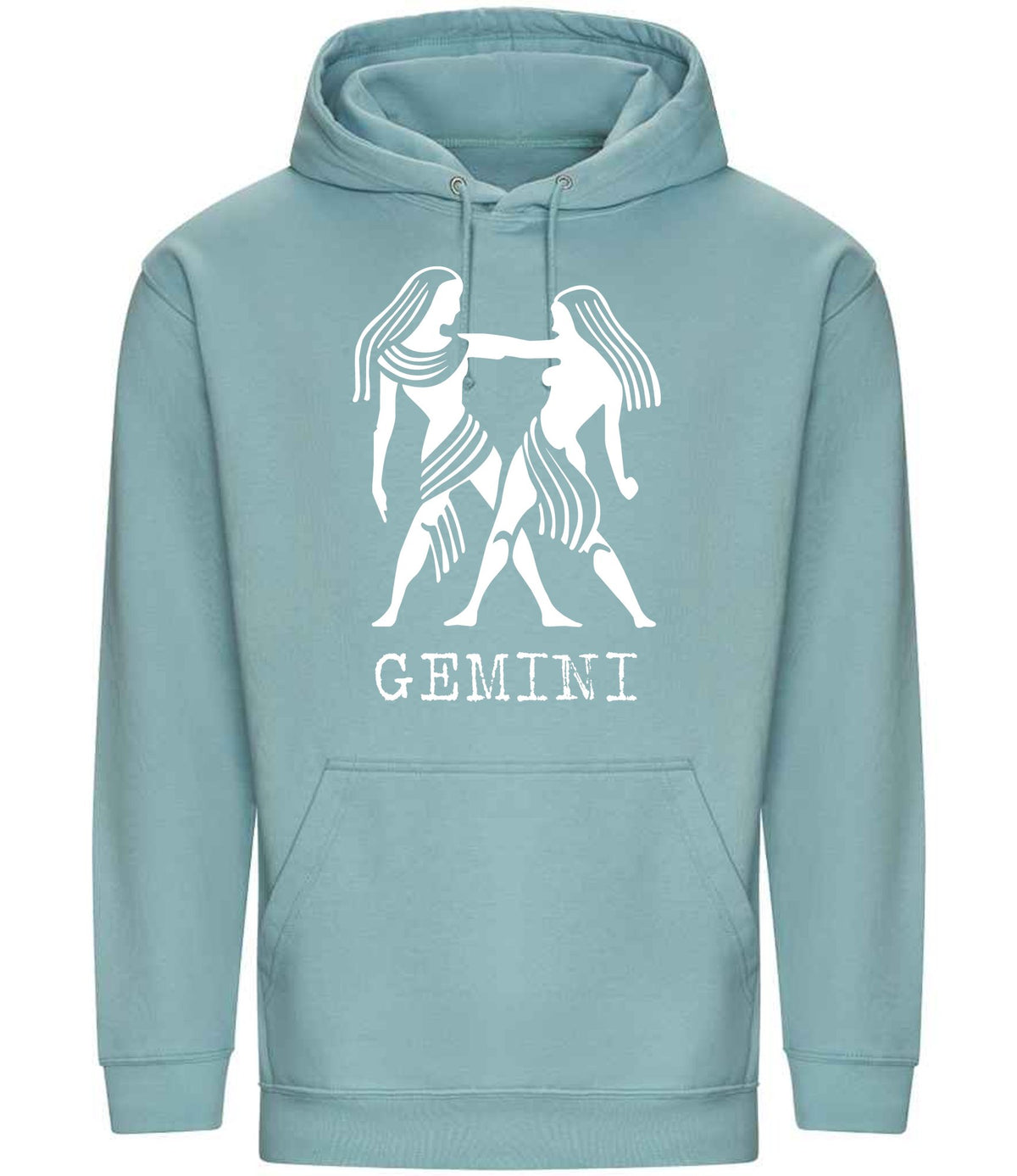 Gemini hoodie in seafoam