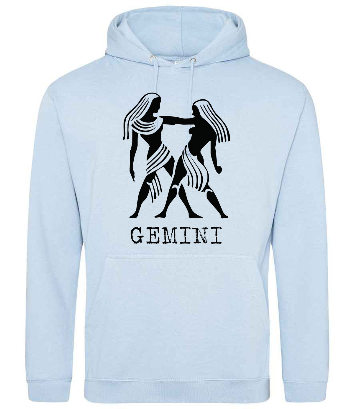 Gemini hoodie in sky blue