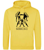 Gemini hoodie in sun yellow