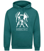 Gemini hoodie in teal