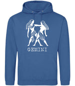 Gemini hoodie in tropical blue
