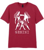 Gemini – Unisex T-Shirt in Cardinal Red