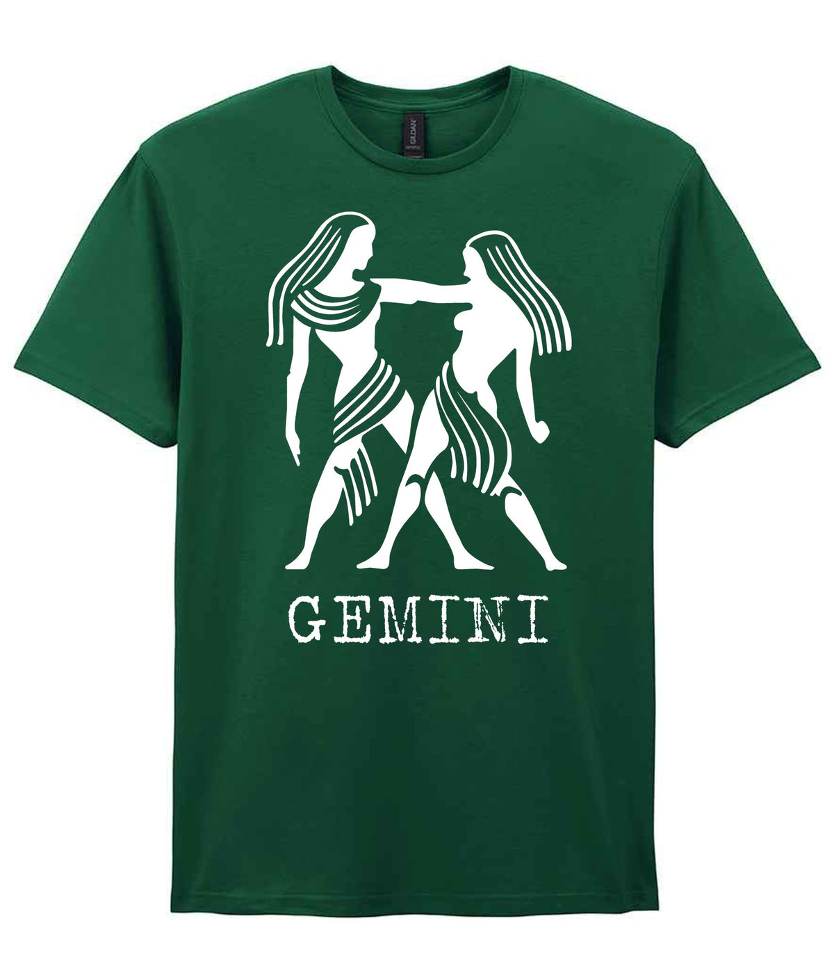 Gemini – Unisex T-Shirt in Fan Dark Green