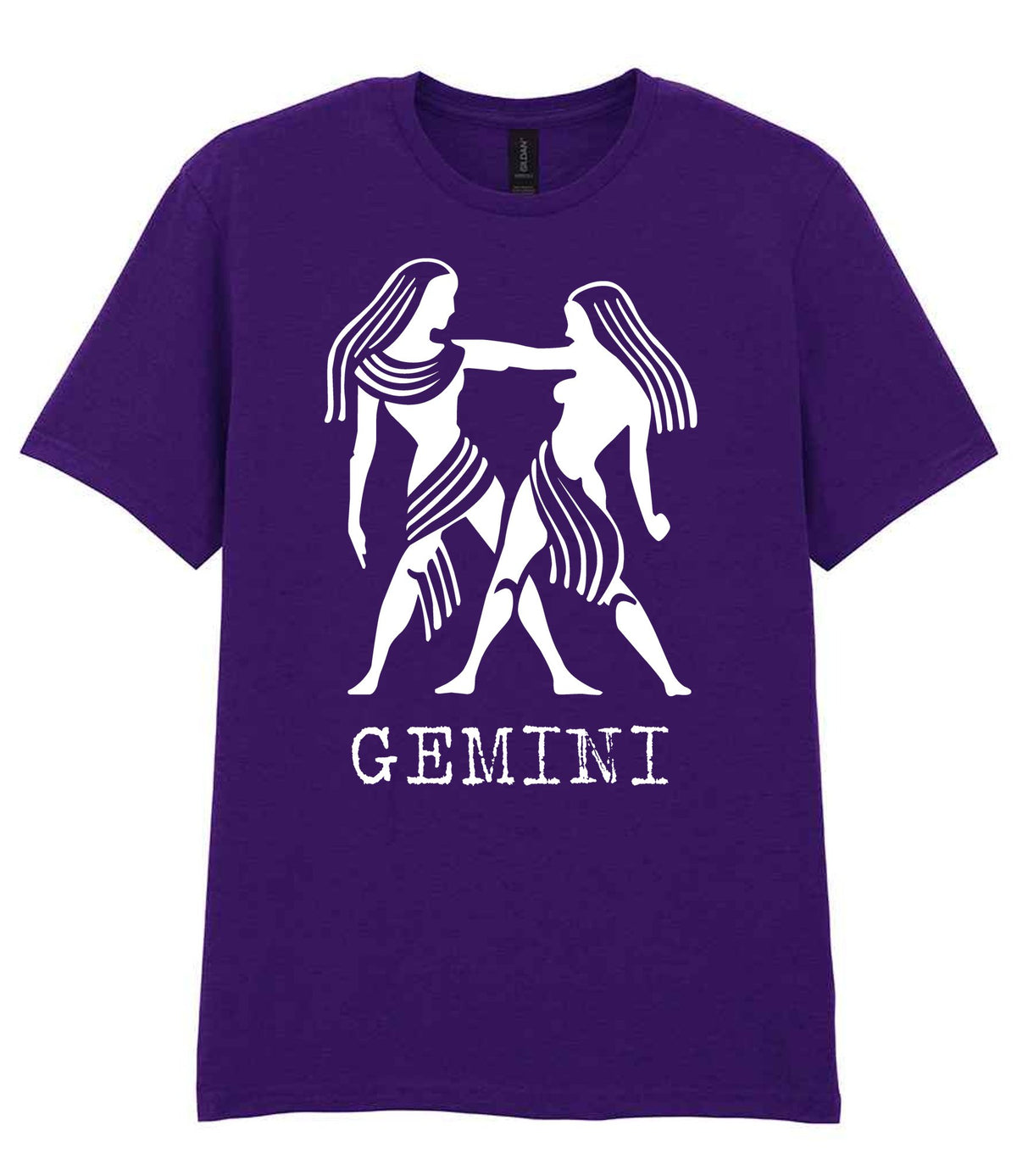 Gemini – Unisex T-Shirt in Fan Dark Purple